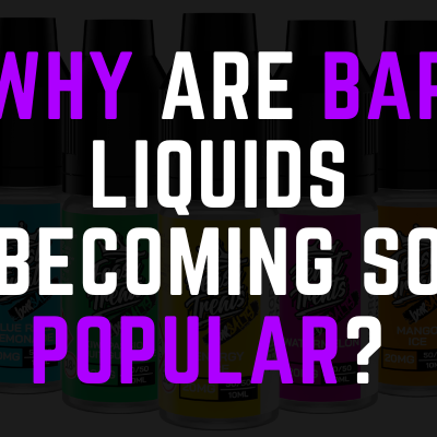 Why Are Bar Liquids Becoming So Popular?