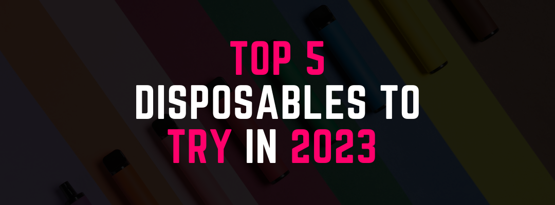 The Top 5 Disposables To Try in 2023