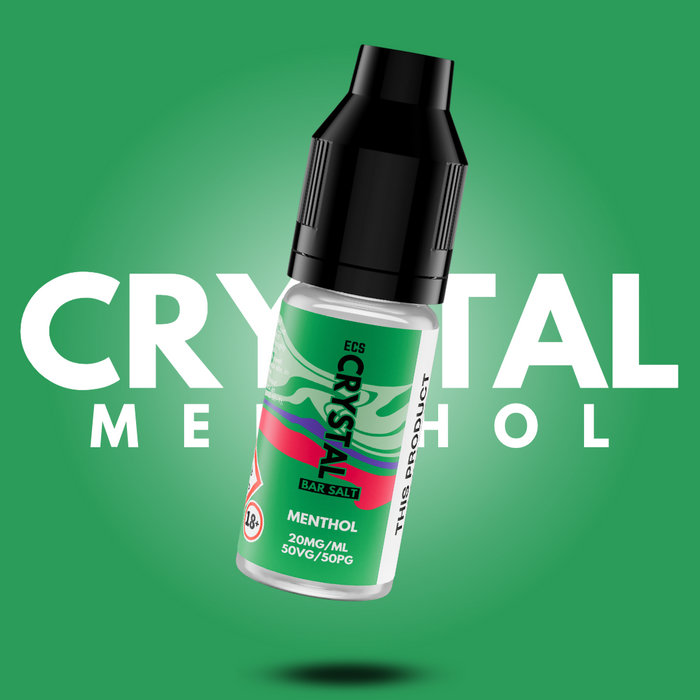 Menthol Crystal Bar Salts - 10ml Nic Salt E-Liquid