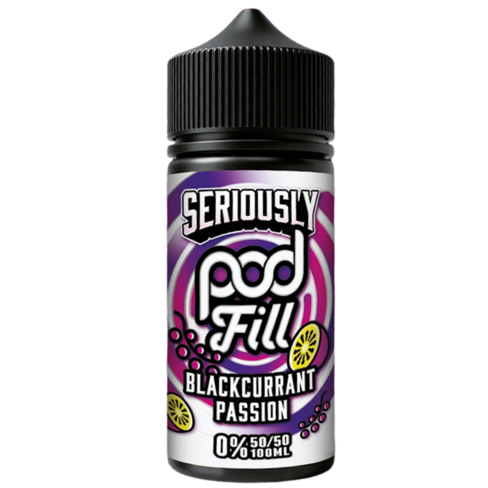 Blackcurrant Passion by Seriously Pod Fill 100ml