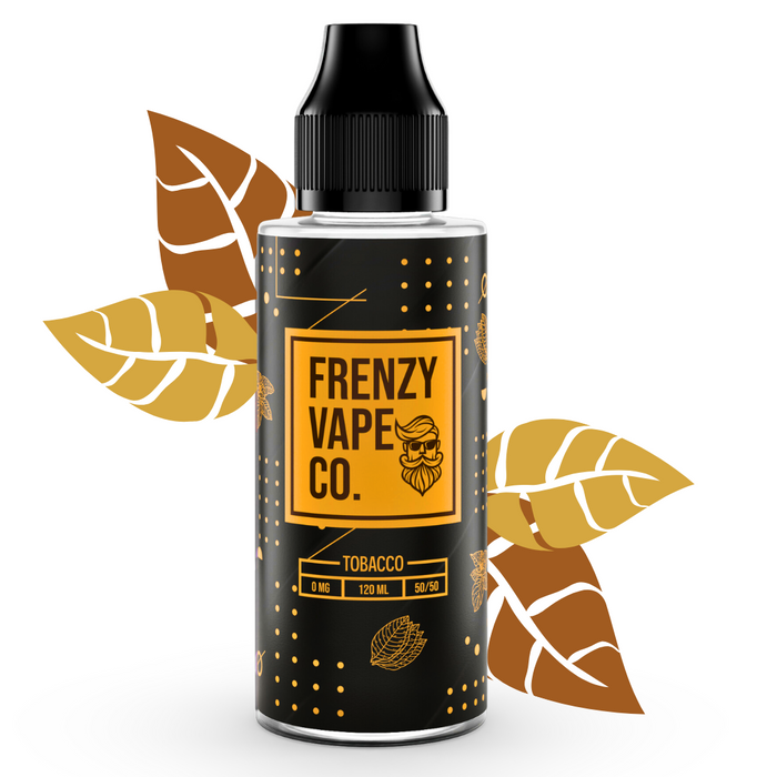 Frenzy Vape Co. Tobacco - 100ml Shortfill E-liquid
