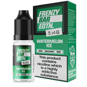Watermelon Ice Frenzy Bar EDTN - 10ml Nic Salt E-Liquid Frenzy Vape Co.