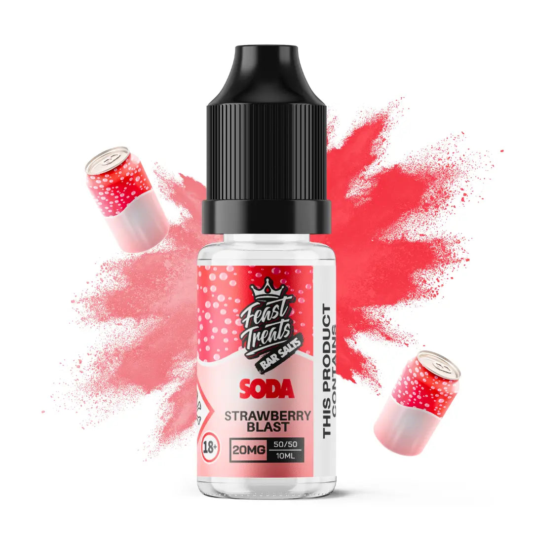 Strawberry Blast Feast Treats Bar Salts 10ml Nic Salt E-Liquid UK The E-Cig Store Strawberry Blast Feast Treats Bar Salts 10ml Nic Salt E-Liquid UK The E-Cig Store