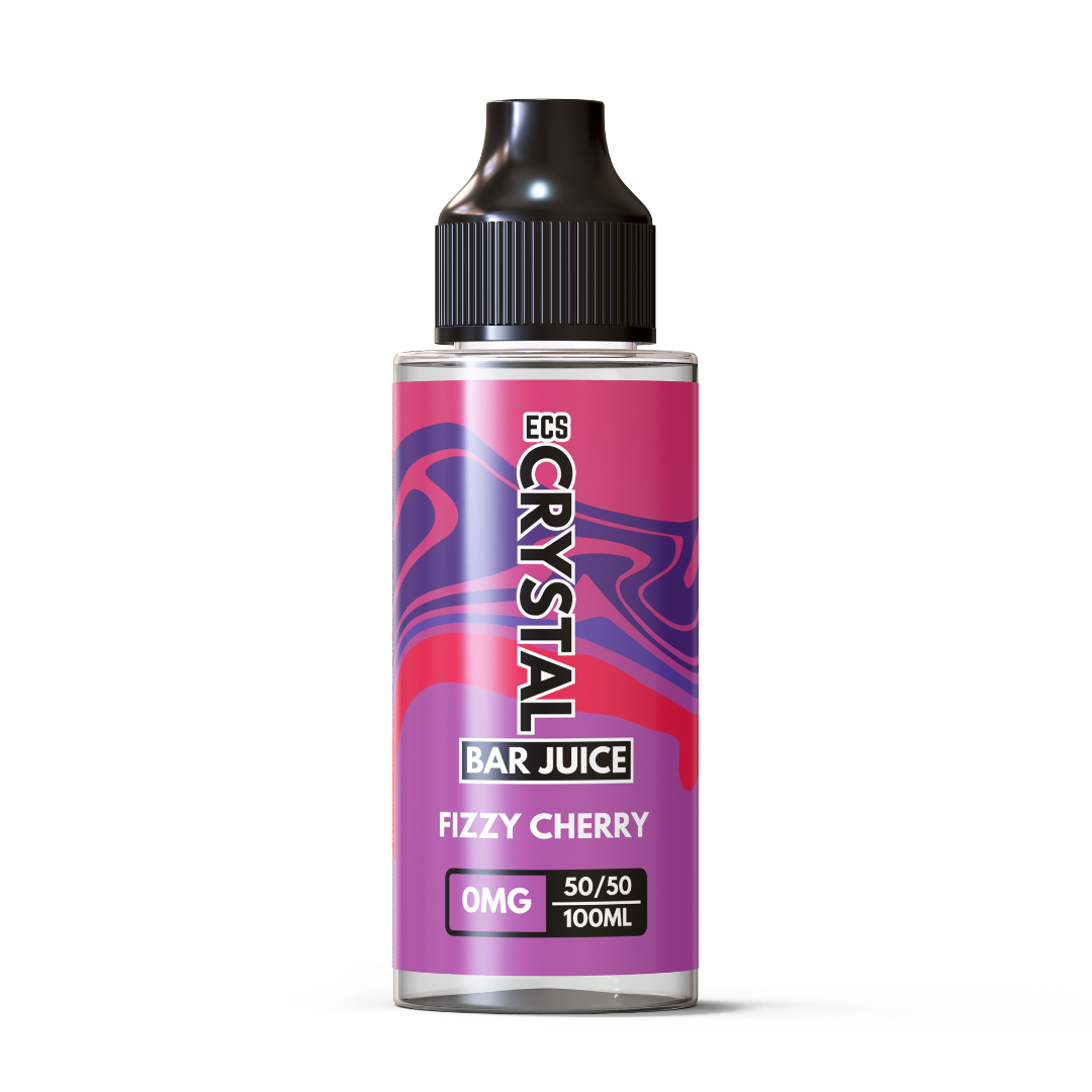 50/50 vape juice 100ml Fizzy Cherry Crystal Bar Juice 100ml Shortfill