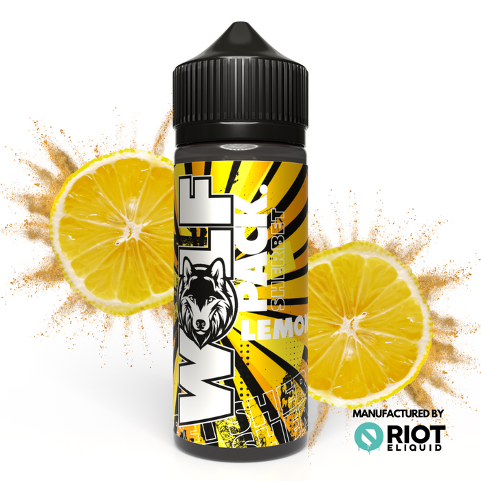 Wolf Pack Lemon Sherbet - 100ml Shortfill E-liquid