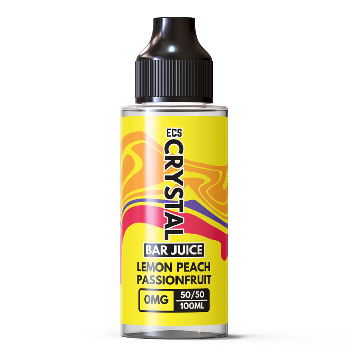 Lemon Peach Passionfruit Crystal Bar Juice - 100ml Bar juice E-liquid