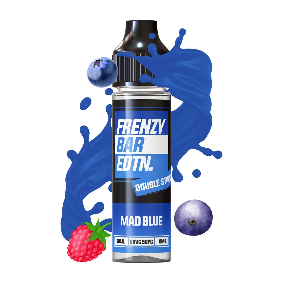 Mad Blue Frenzy Bar EDTN - 50ml E-Liquid Frenzy Vape Co.