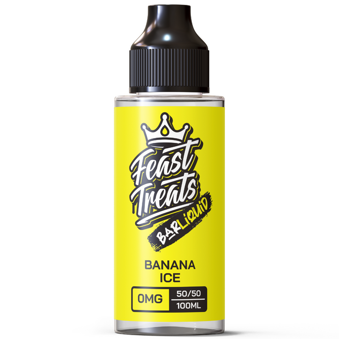 Banana Ice by Feast Treats - 100ml Bar E-Liquid