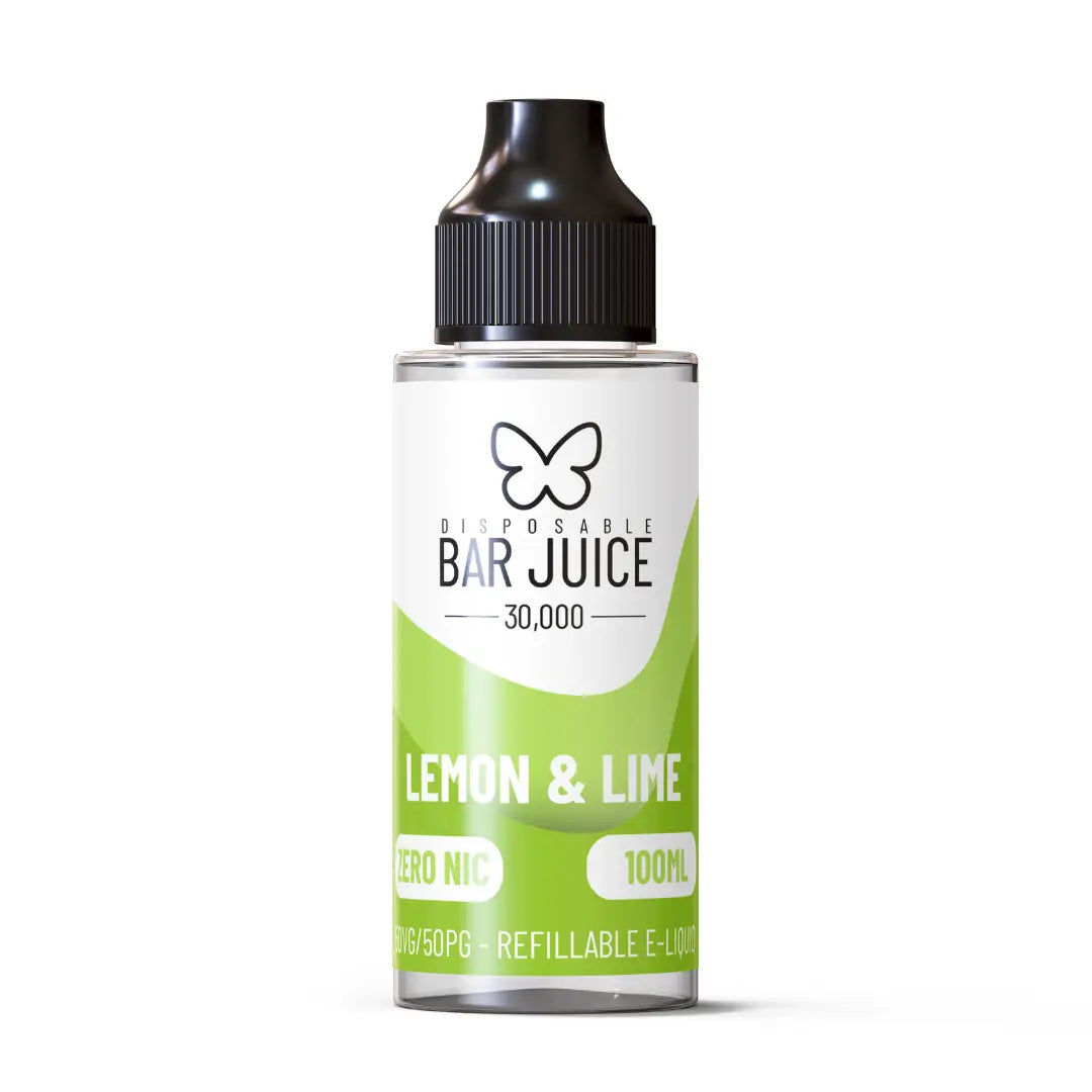 Lemon and Lime by Bar Juice 30,000 - 100ml Bar Juice - The E-Cig Store Lemon and Lime by Bar Juice 30,000 - 100ml Bar Juice - The E-Cig Store