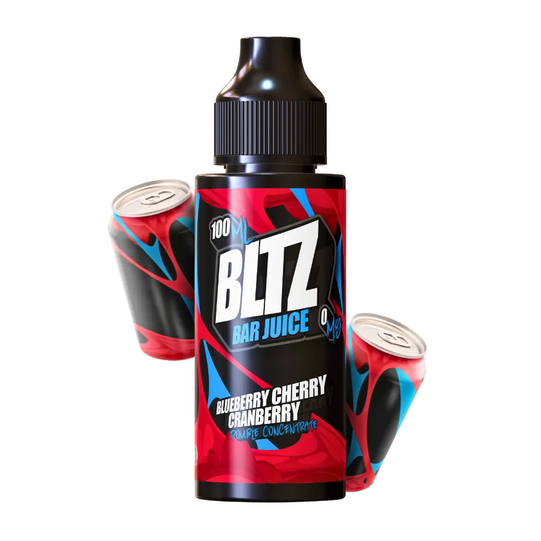 Blueberry Cherry Cranberry 100ml Shortfill E-Liquid by BLTZ - The The E-Cig Store Blueberry Cherry Cranberry 100ml Shortfill E-Liquid by BLTZ - The The E-Cig Store
