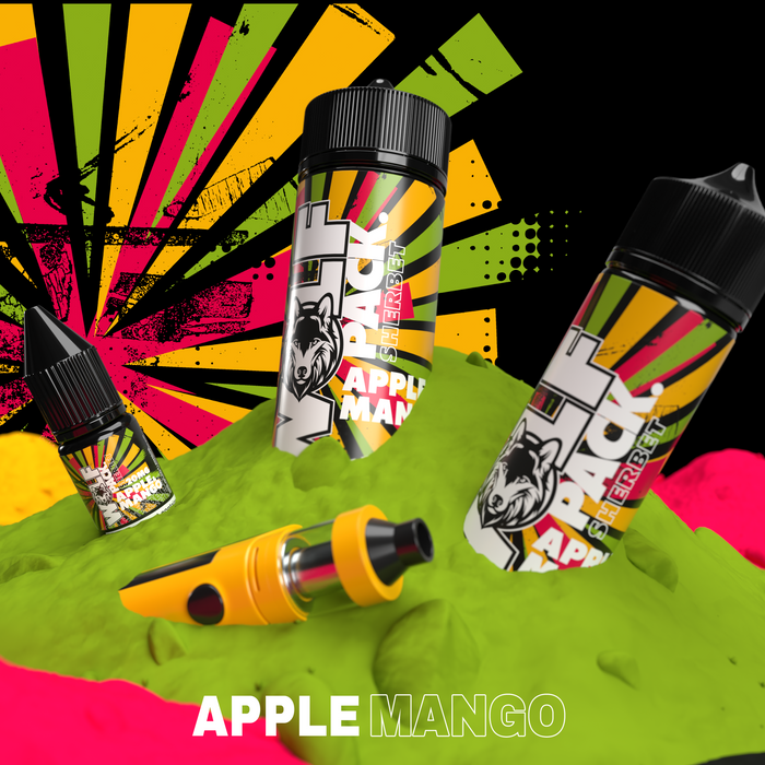 Wolf Pack Apple & Mango Sherbet - 50ml Shortfill E-liquid