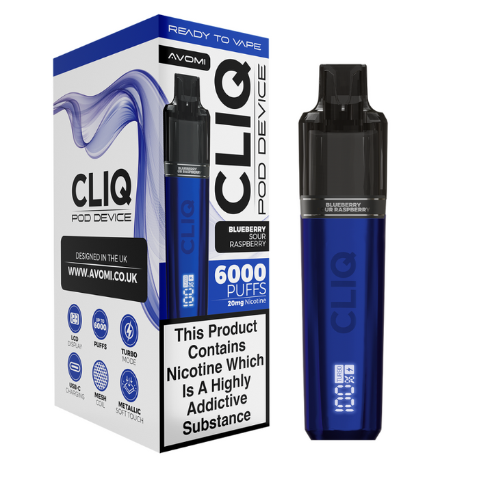 Avomi Cliq 6000 Puff Pod Kit