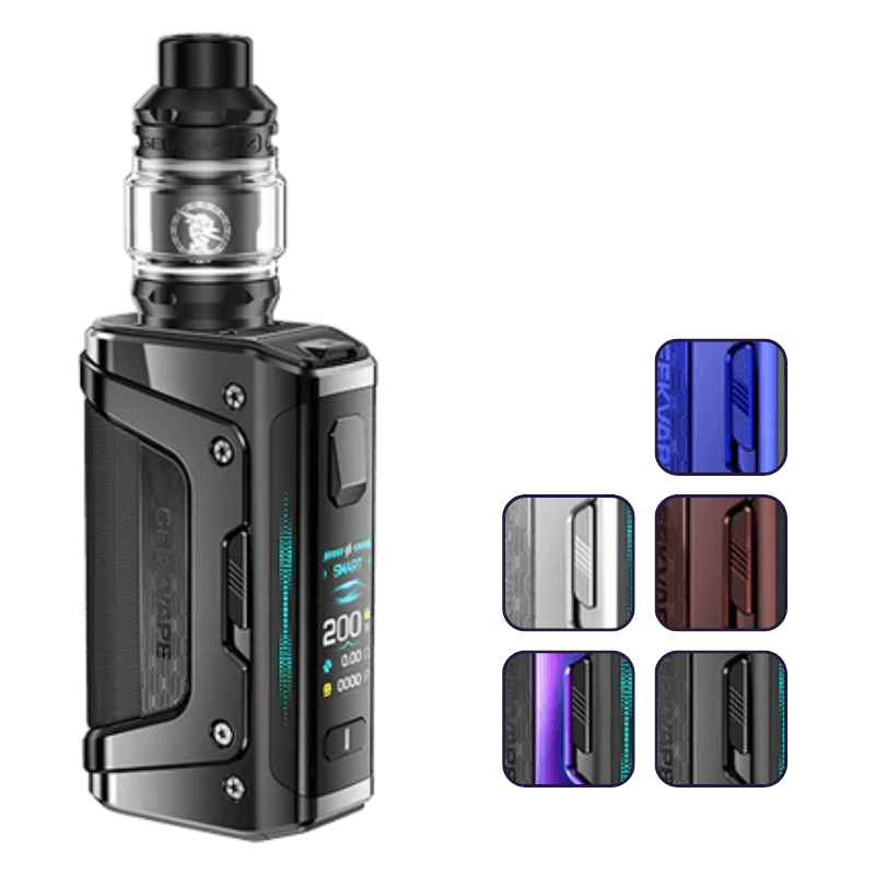 Geekvape Aegis Legend 5 Vape Kit 200W Sub-Ohm Mod with Zeus Tank The E-Cig Store Geekvape Aegis Legend 5 Vape Kit 200W Sub-Ohm Mod with Zeus Tank The E-Cig Store