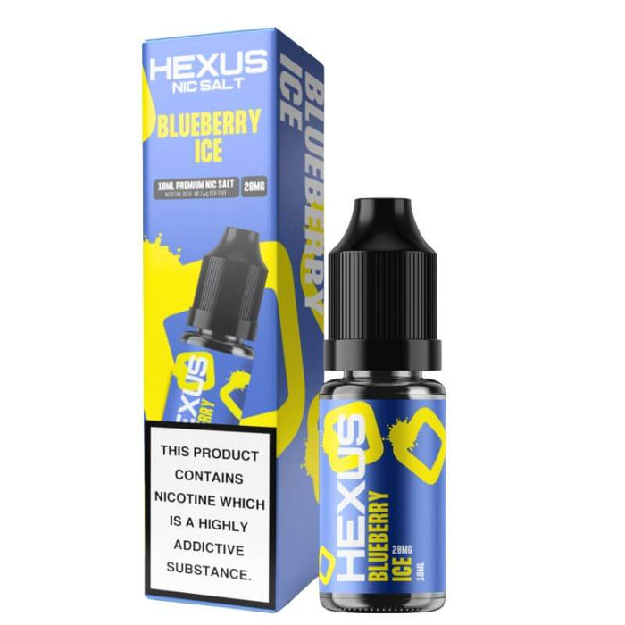 Blueberry Ice 10ml Nic Salt by Hexus Nic salts