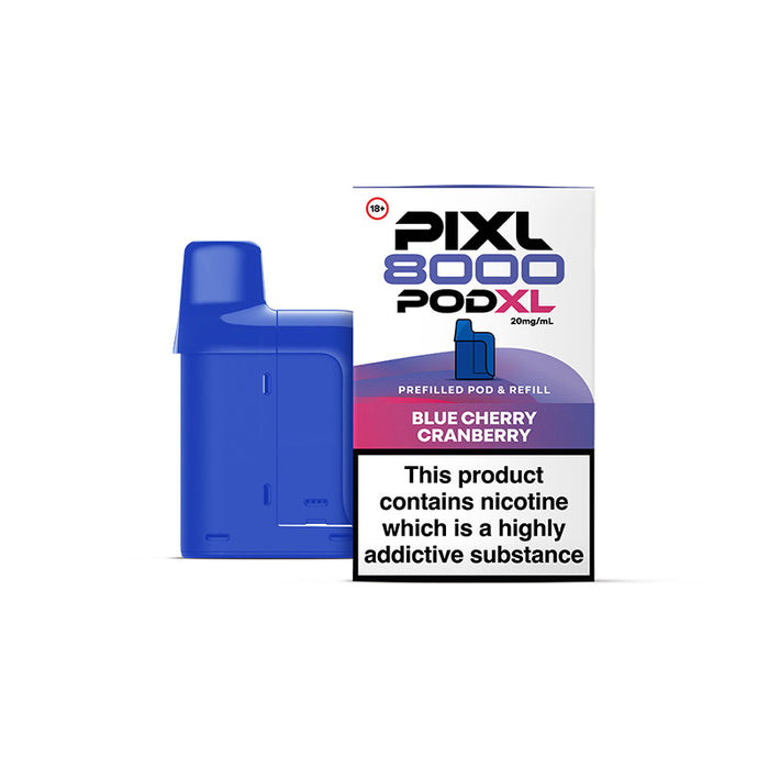 Blue Cherry Cranberry PIXL 8000 Refill Pack