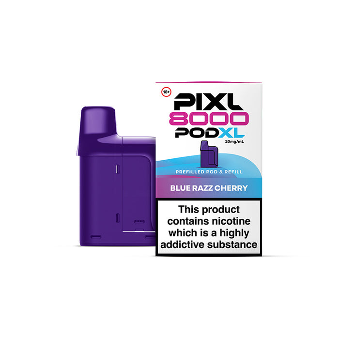 Blue Razz Cherry PIXL 8000 Refill Pack