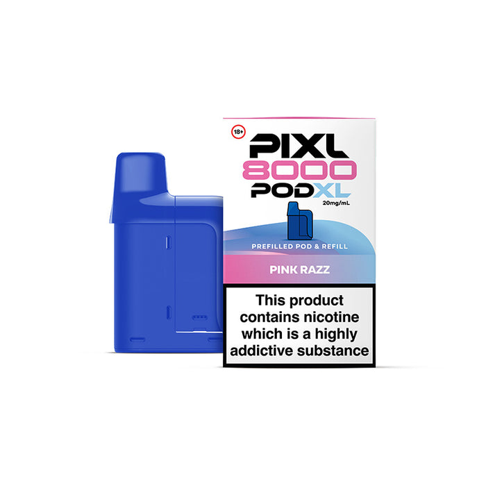Pink Razz PIXL 8000 Refill Pack