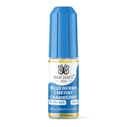 Blueberry Cherry Cranberry 10ml Nic Salt by Bar Juice 5000