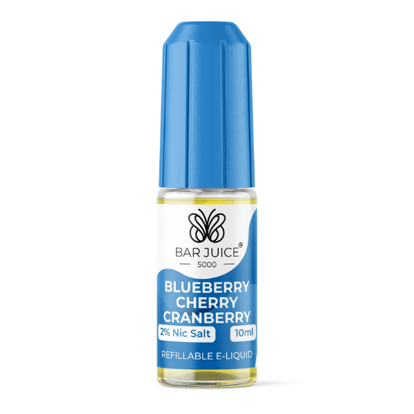 Blueberry Cherry Cranberry 10ml Nic Salt by Bar Juice 5000