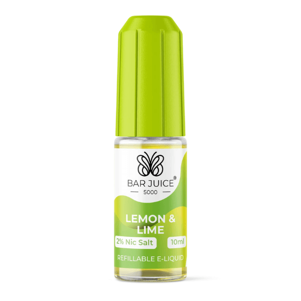 Lemon and Lime 10ml Nic Salt by Bar Juice 5000
