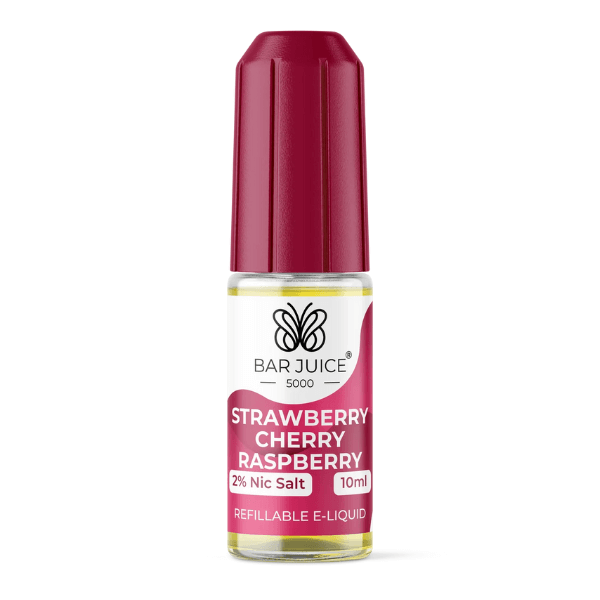 Strawberry Cherry Raspberry 10ml Nic Salt by Bar Juice 5000