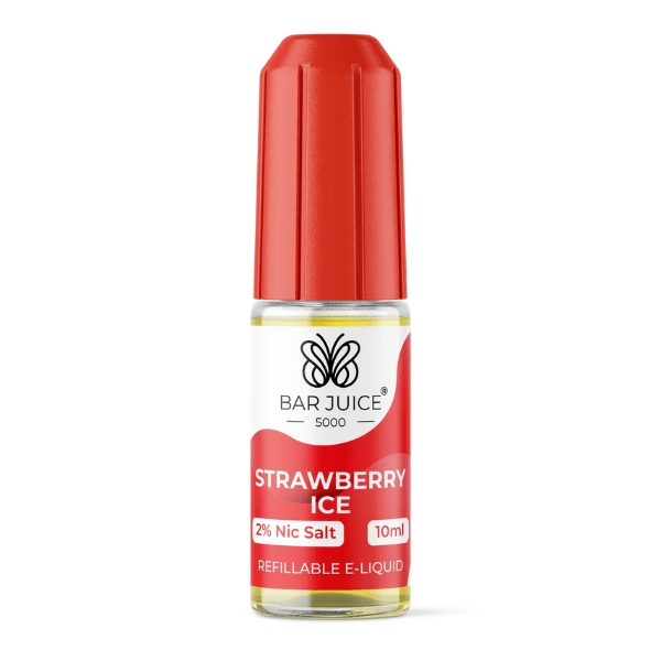 Strawberry Ice 10ml Nic Salt by Bar Juice 5000