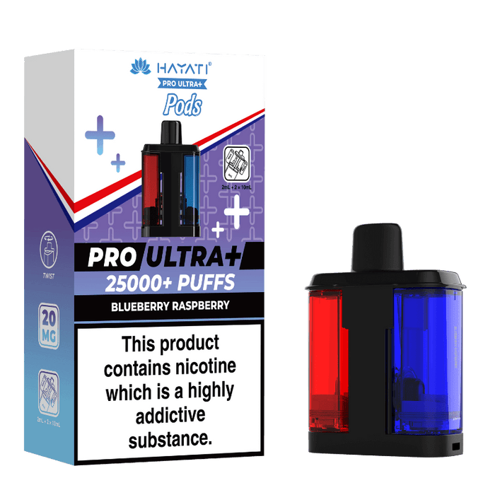 Blueberry Raspberry Hayati Pro Ultra Plus Refill Pack