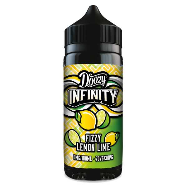 Fizzy Lemon Lime Shortfill E-Liquid by Doozy Infinity 100ml