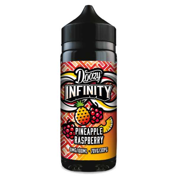 Pineapple Raspberry Shortfill E-Liquid by Doozy Infinity 100ml