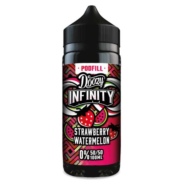Strawberry Watermelon 50VG Shortfill E-Liquid by Doozy Infinity 100ml