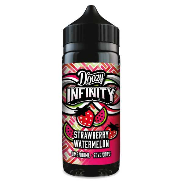 Strawberry Watermelon Shortfill E-Liquid by Doozy Infinity 100ml