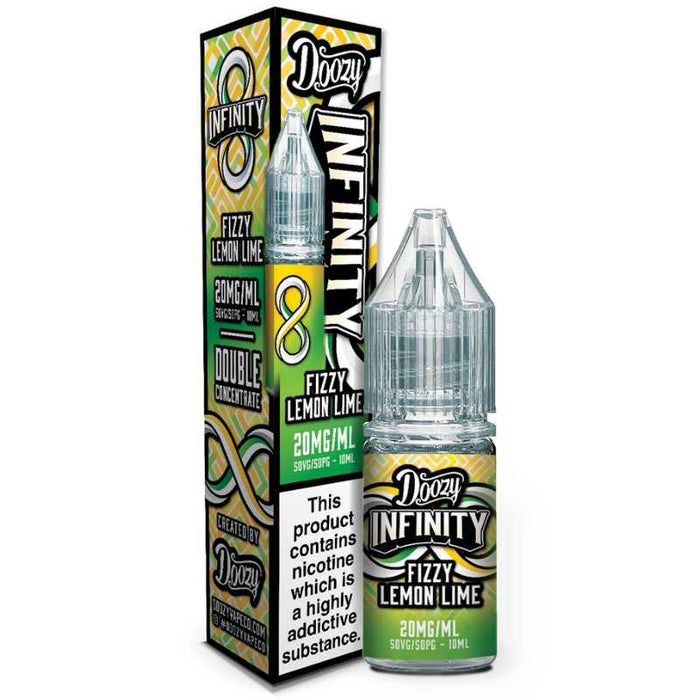 Fizzy Lemon Lime Ice Nic Salt E-Liquid by Doozy Infinity 10ml