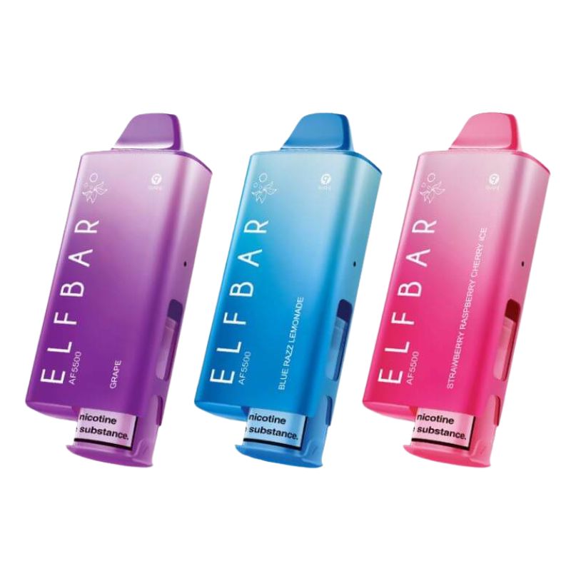 Elf Bar AF5500 Prefilled Pod Kit | Only 9.99 The E-Cig Store Elf Bar AF5500 Prefilled Pod Kit | Only 9.99 The E-Cig Store