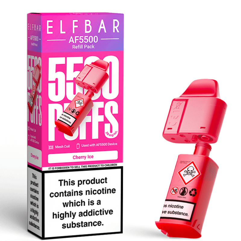Cherry Ice Elf Bar AF5500 Pod