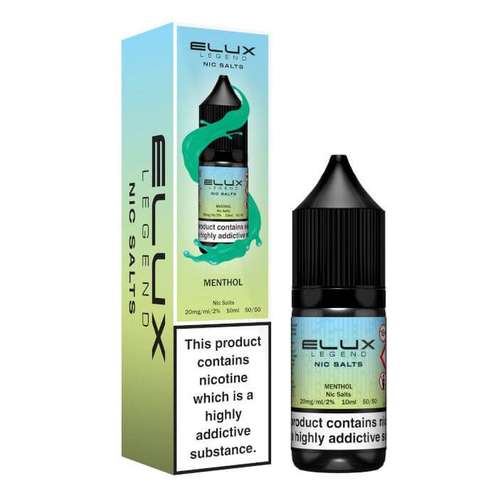 Menthol Nic Salt E-Liquid by Elux Legend | 10ml