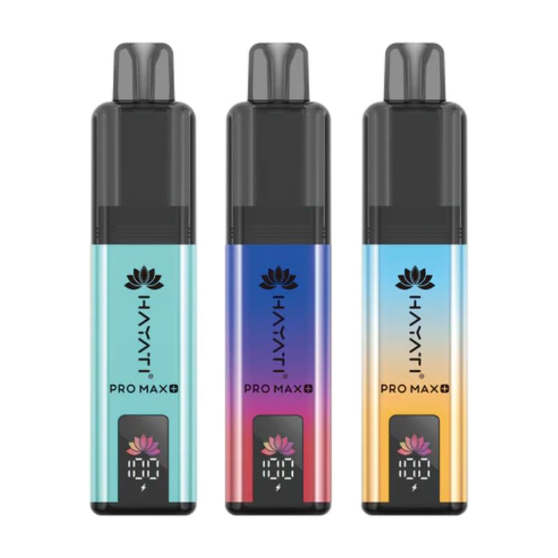 Hayati Pro Max Plus Vape | 6000 Puffs | Refillable Big Puff Kit The E-Cig Store Hayati Pro Max Plus Vape | 6000 Puffs | Refillable Big Puff Kit The E-Cig Store