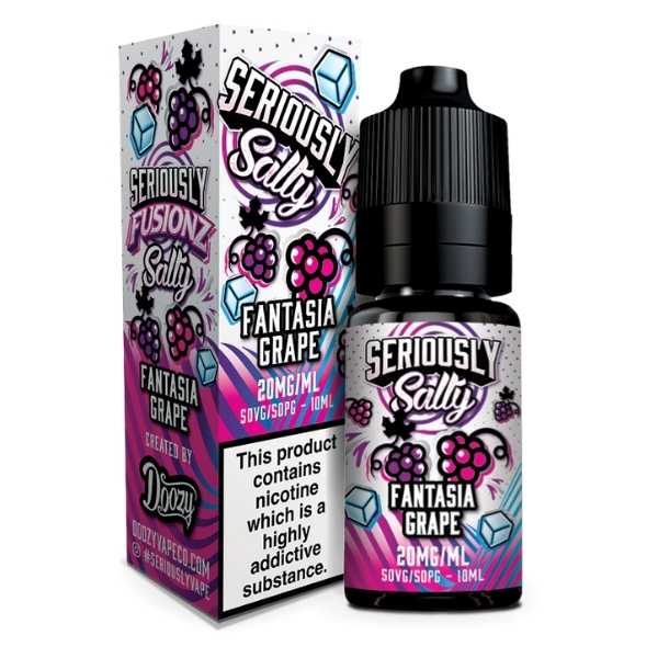 Fantasia Grape Nic Salt E-Liquid by Seriously Fusionz 10ml