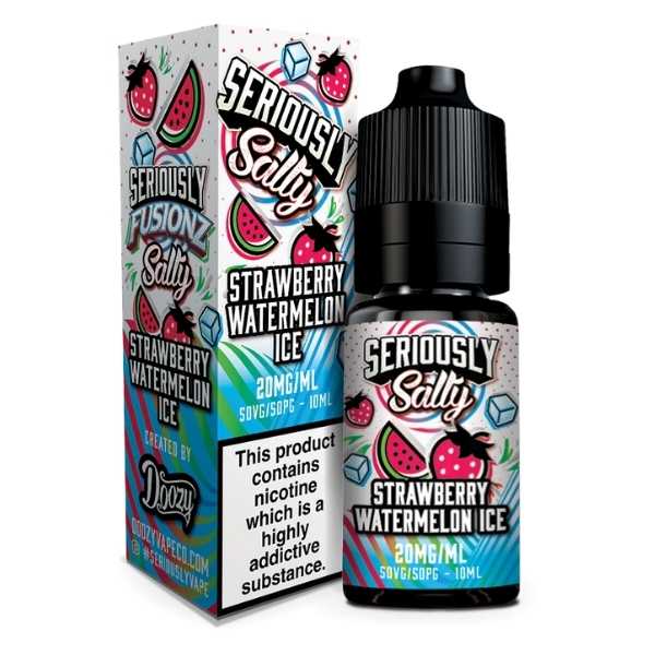 Strawberry Watermelon Ice Nic Salt E-Liquid by Seriously Fusionz 10ml