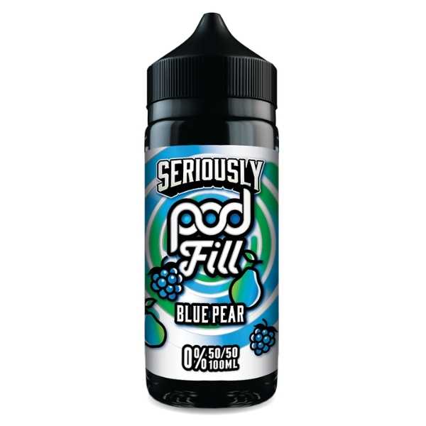 Blue Pear Shortfill E-Liquid by Seriously Pod Fill 100ml