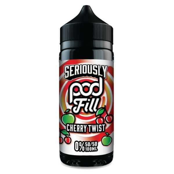 Cherry Twist Shortfill E-Liquid by Seriously Pod Fill 100ml