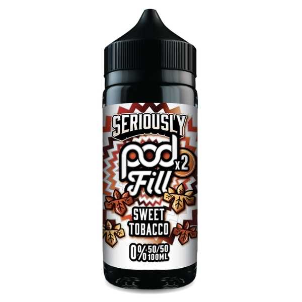 Sweet Tobacco Shortfill E-Liquid by Seriously Pod Fill x2 100ml