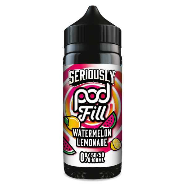 Watermelon Lemonade Shortfill E-Liquid by Seriously Pod Fill 100ml