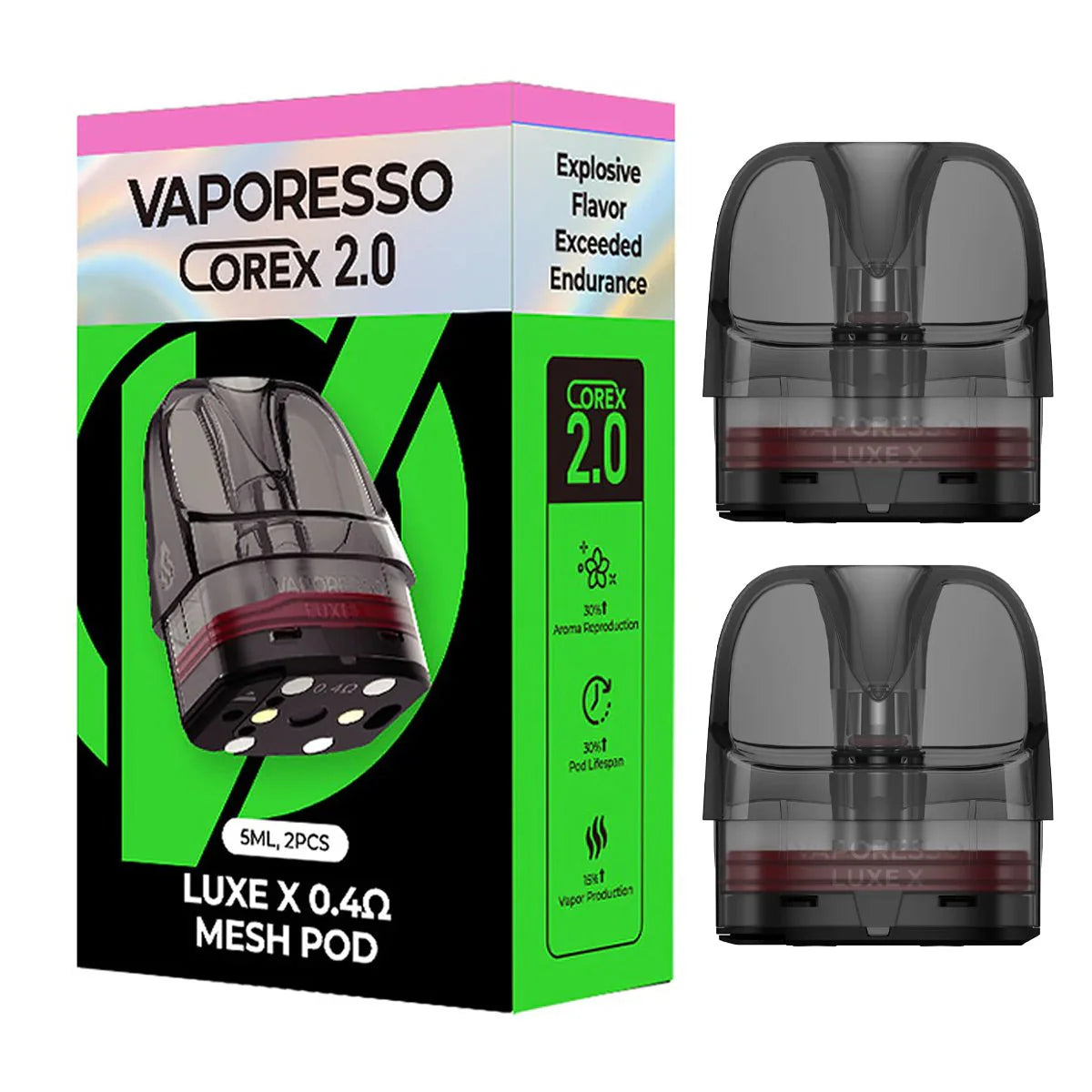 vaporesso luxe xr replacement pods Buy Vaporesso Luxe XR Empty Pod main image 0