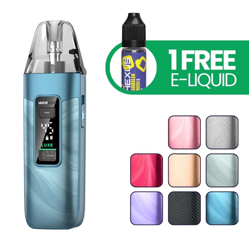 Vaporesso Luxe X3 Pod Vape Kit | 2600mAh, 45W Dual Mesh The E-Cig Store Vaporesso Luxe X3 Pod Vape Kit | 2600mAh, 45W Dual Mesh The E-Cig Store