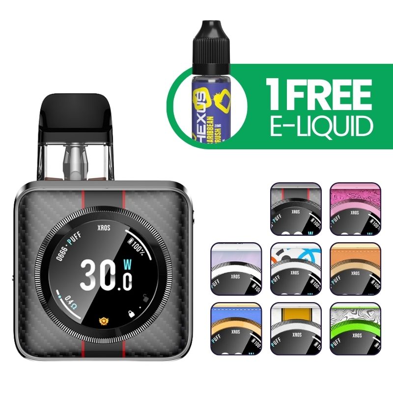 Vaporesso XROS 5 Nano Vape Kit | 1600mAh Touchscreen The E-Cig Store Vaporesso XROS 5 Nano Vape Kit | 1600mAh Touchscreen The E-Cig Store
