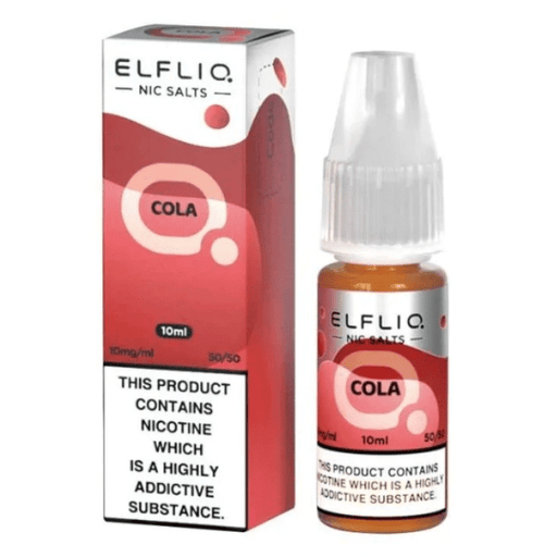 ELFBAR ELFLIQ Cola - 10ml Nic Salt | The e-Cig Store
