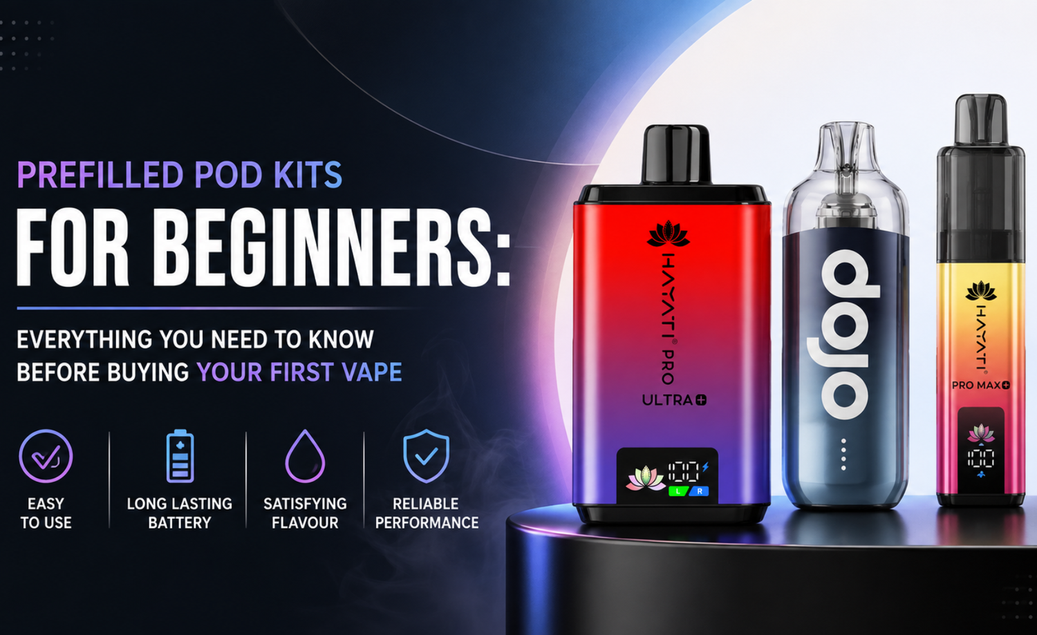 prefilled pod kits for beginners