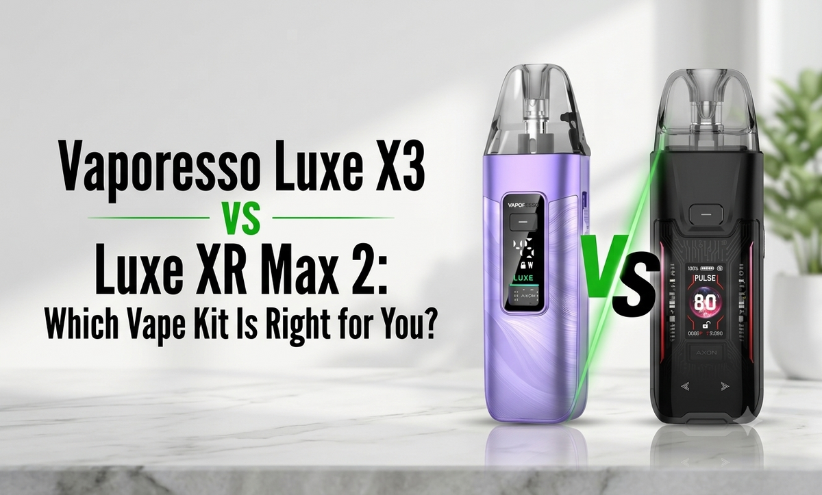 Vaporesso Luxe X3 vs Luxe XR Max 2