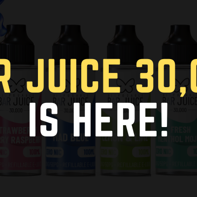Introducing Bar Juice 30,000 - 100ml Shortfill