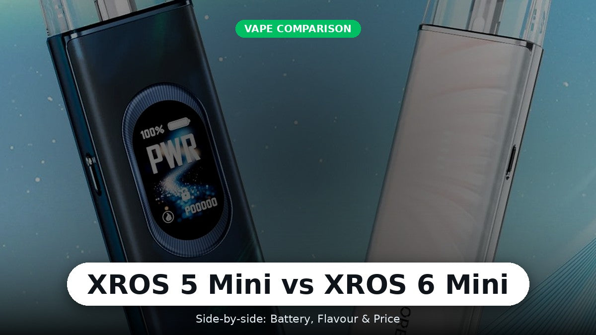 Vaporesso XROS 5 Mini vs XROS 6 Mini: Which Should You Buy? (UK 2026)